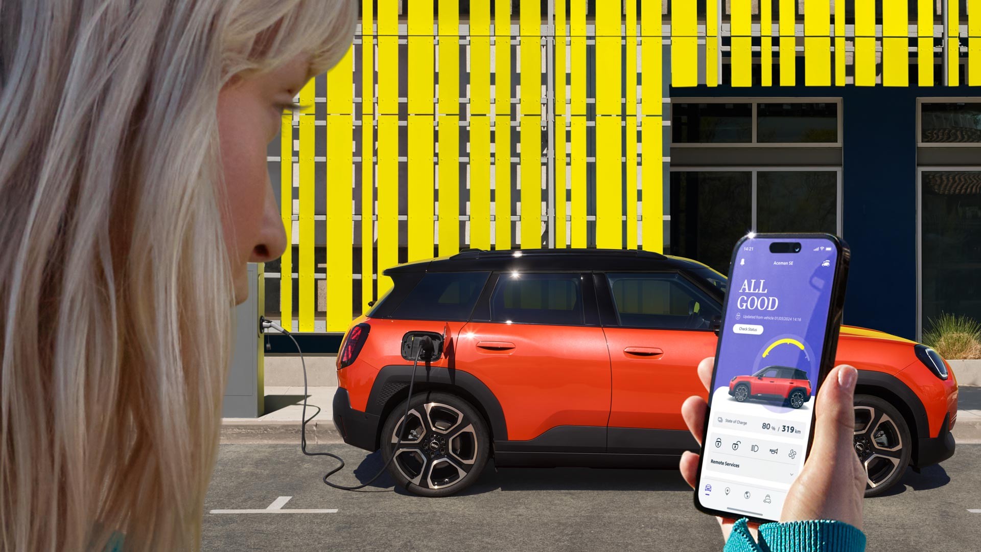 Alrafmagnaður MINI Aceman - mosaic - stafræn upplifun